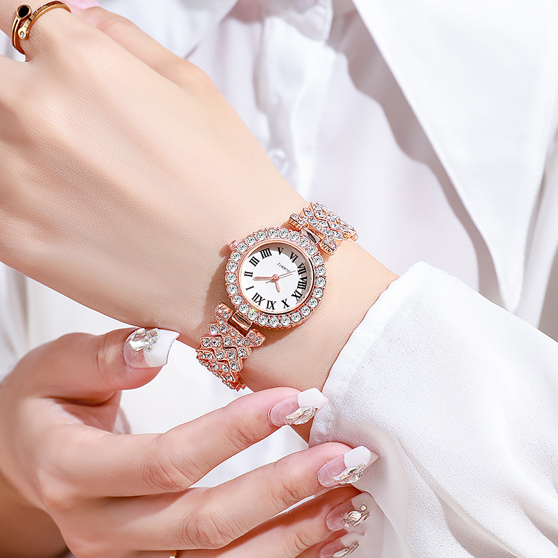5PCS Luxury Rhinestone Women's - Jewelry Watches Luxury review and price