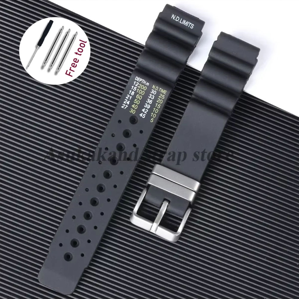 ND Limits Diver Silicone Strap - Citizen Watch Promaster review and price