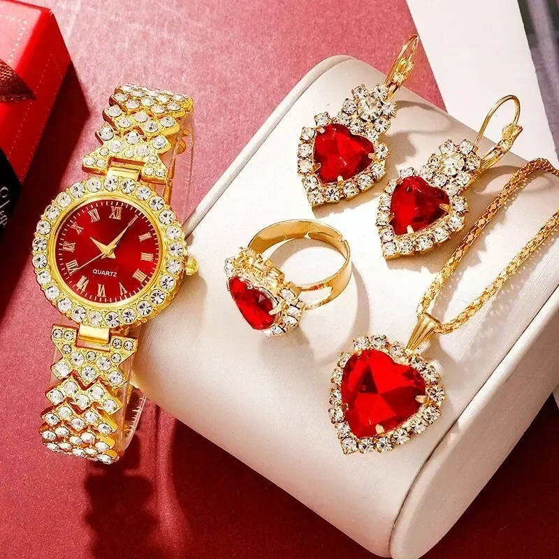 Golden Luxury Watch Women Ring - Jewelry Watches Luxury review and price