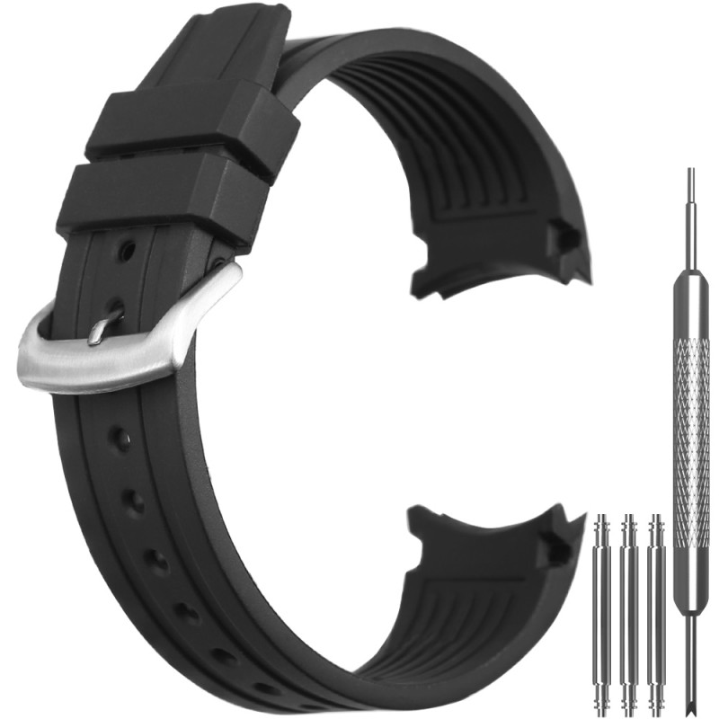 22mm Curved End Silicone Watch - Citizen Watch Promaster review and price