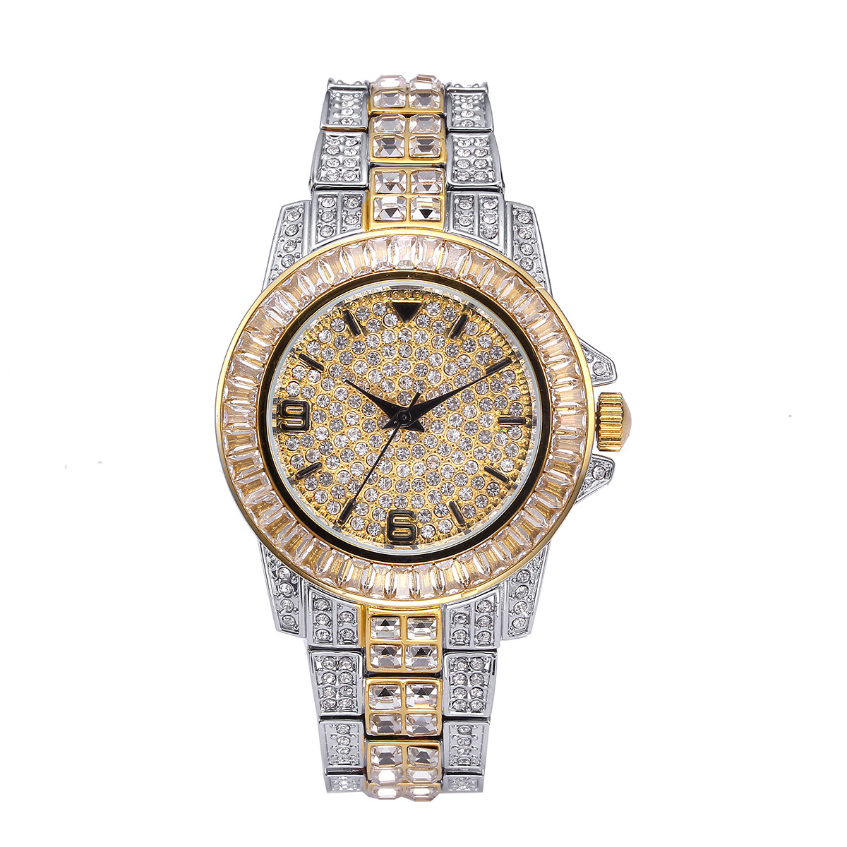 Luxury Full Stone Quartz Watch - Jewelry Watches Luxury review and price