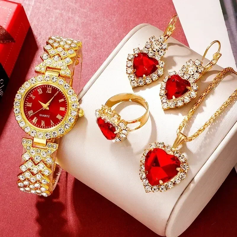 Golden Luxury Watch Women Ring - Jewelry Watches Luxury review and price