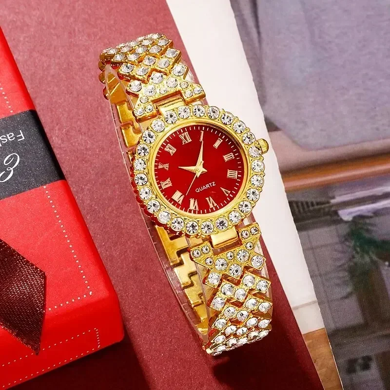 Golden Luxury Watch Women Ring - Jewelry Watches Luxury review and price