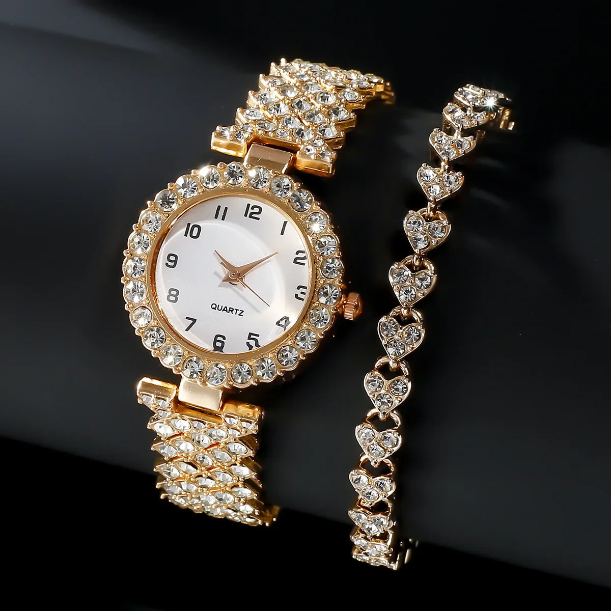 1pcs/2pcs Luxury Fashion Women - Jewelry Watches Luxury review and price
