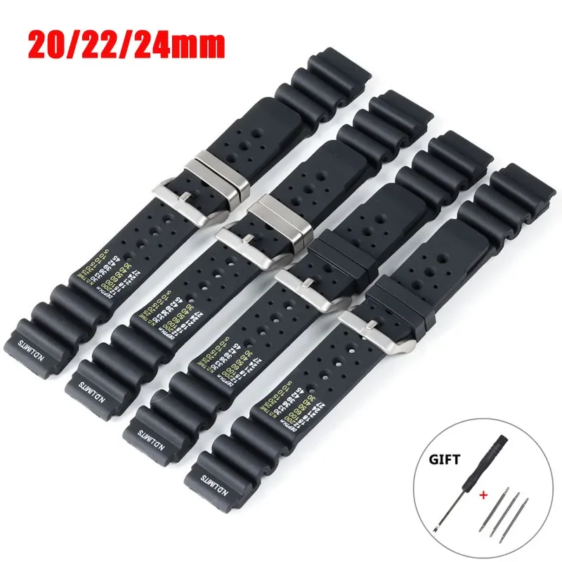 Diving Silicone Strap for Seik - Citizen Watch Promaster review and price