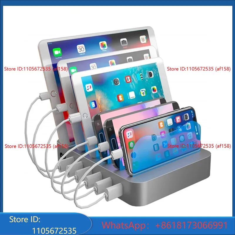 6USB desktop phone holder, sma - Smartwatch review and price