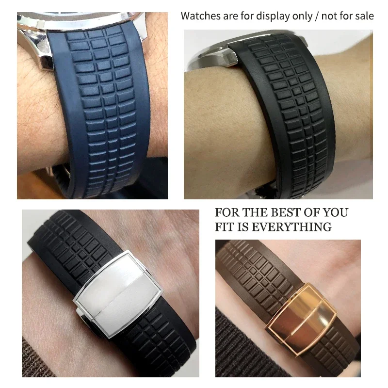 High Quality RubberWatchband f - Patek Philippe Watch Aquanaut review and price